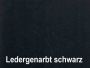 Ledergenarbt: schwarz